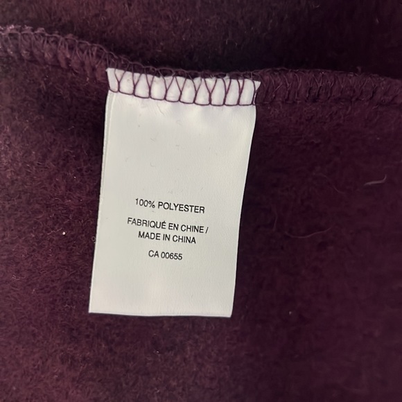 Reitmans Hyba purple fleece jacket, size 2X - Picture 2 of 3